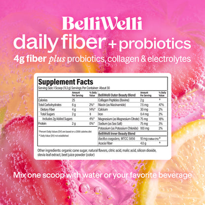 GlowBiome™ - Daily Fiber + Probiotic Mix