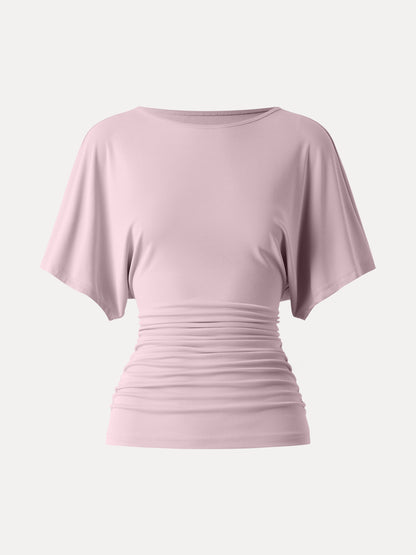 The Sienna Ruched Drape Top