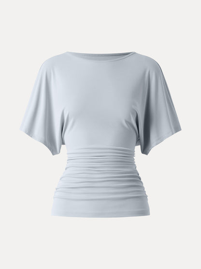 The Sienna Ruched Drape Top