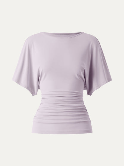 The Sienna Ruched Drape Top