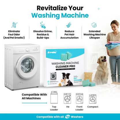 PetPure™ - Washing Machine Cleaner Tablets