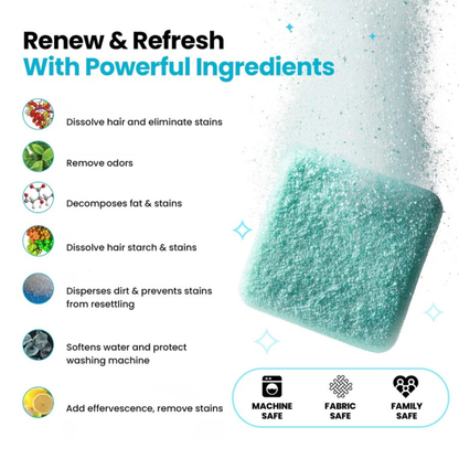 PetPure™ - Washing Machine Cleaner Tablets