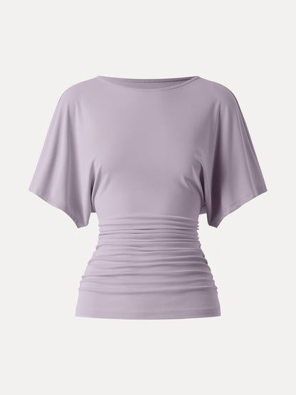The Sienna Ruched Drape Top