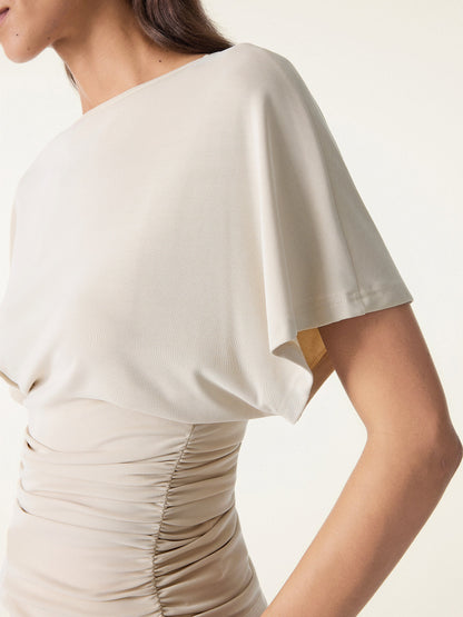The Sienna Ruched Drape Top