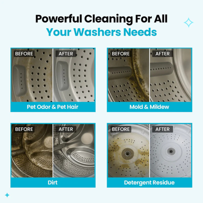 PetPure™ - Washing Machine Cleaner Tablets