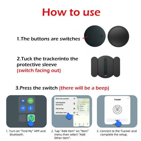 GhostTag™ Bluetooth GPS Tracker