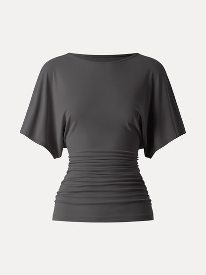 The Sienna Ruched Drape Top
