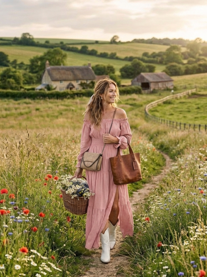 GoddessDrift™ Maxi Dress