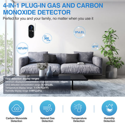 SafeSense™ - Smart Gas & CO Detector