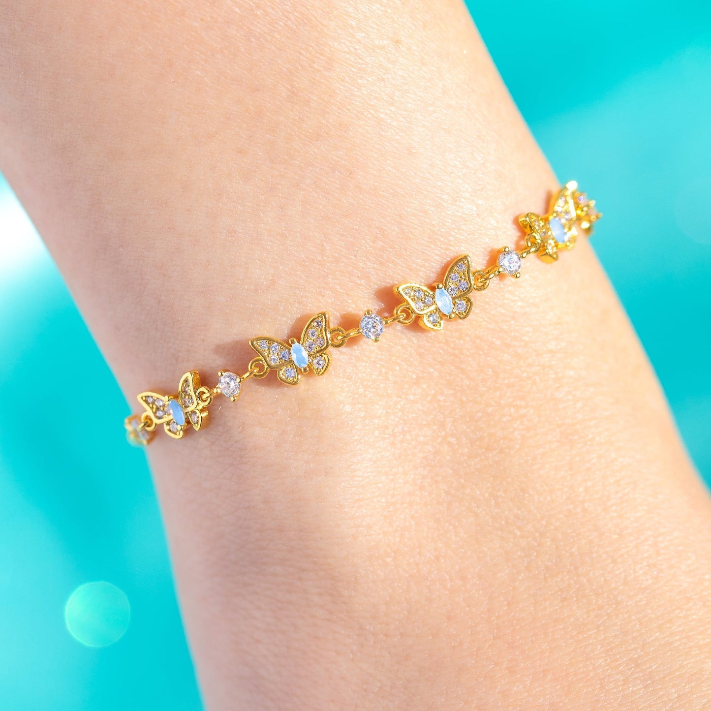 Noir Butterfly Bracelet