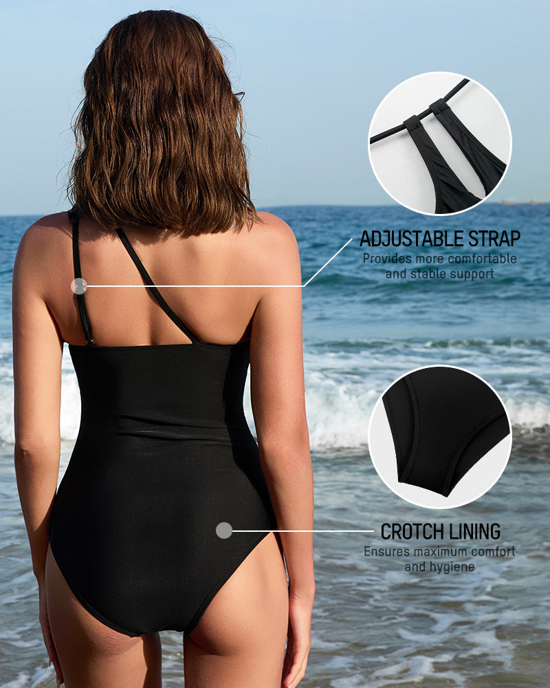 SnatchWave™ One Shoulder Swimsuit