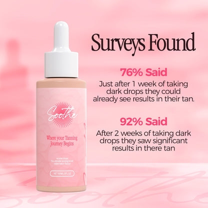 Soothe™ -  Tanning Dark Drops (80% OFF)