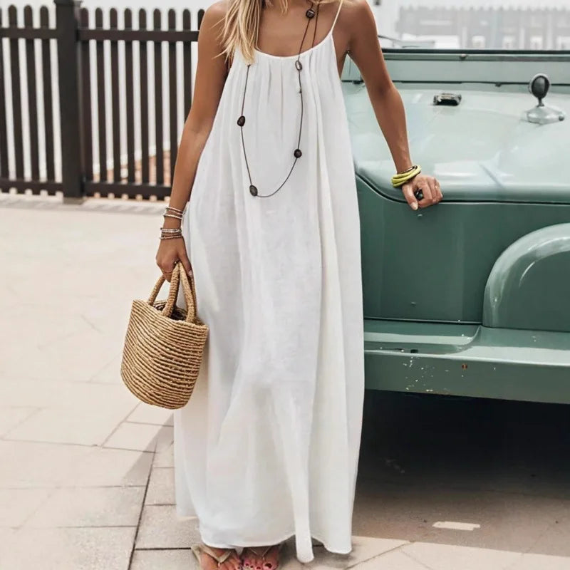BareBackFlow™ Maxi Dress