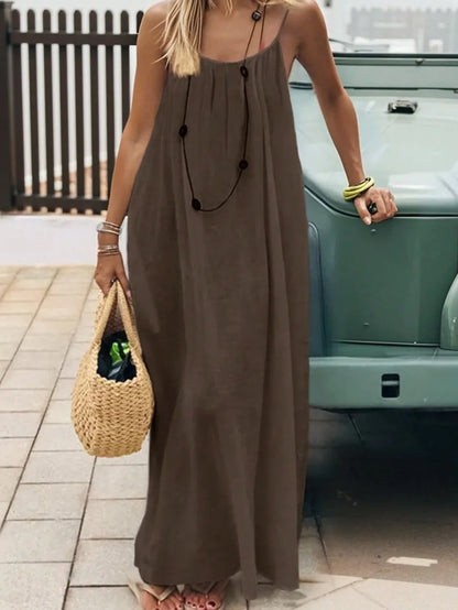 BareBackFlow™ Maxi Dress