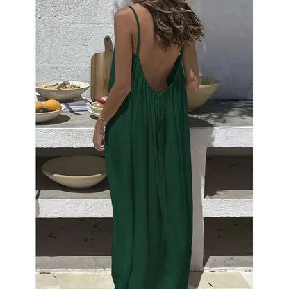 BareBackFlow™ Maxi Dress