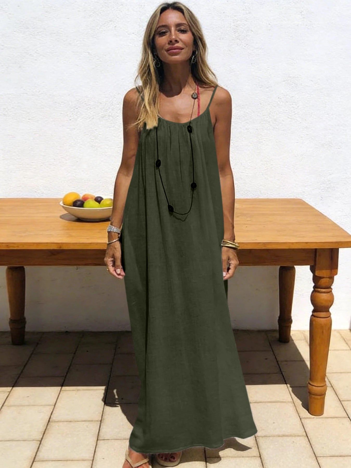 BareBackFlow™ Maxi Dress