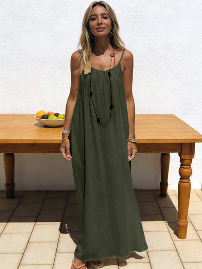 BareBackFlow™ Maxi Dress