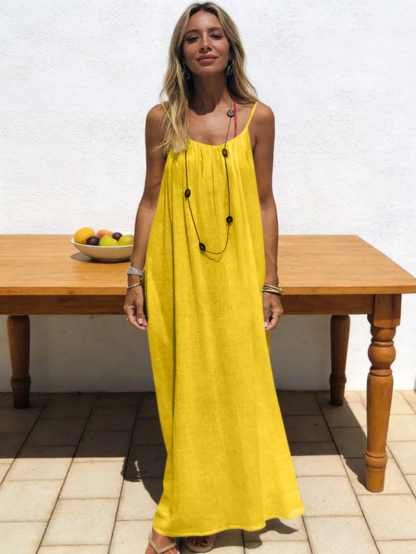 BareBackFlow™ Maxi Dress