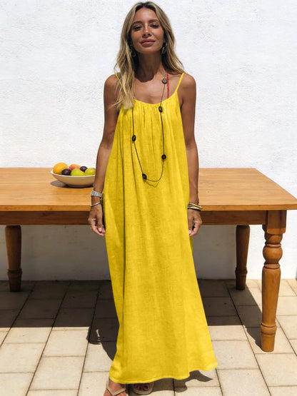 BareBackFlow™ Maxi Dress