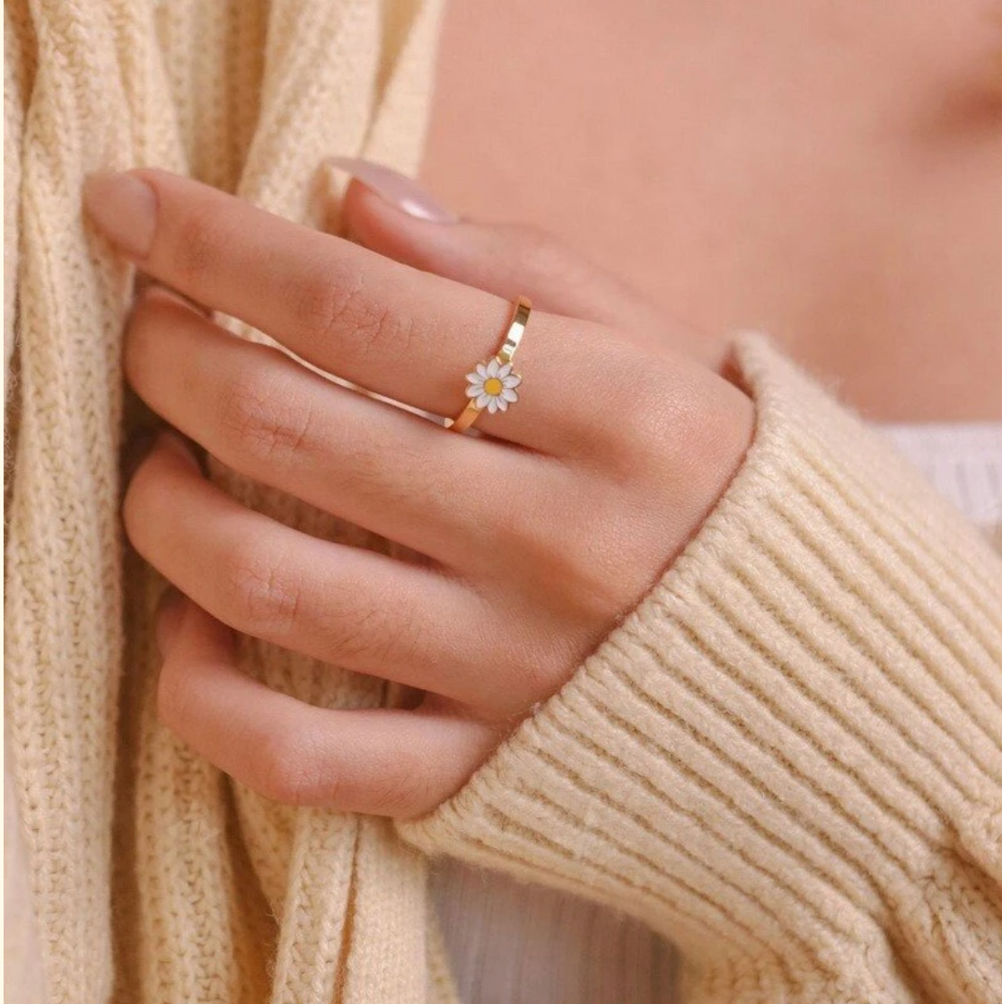 DaisyCalm™ - Fidget Ring