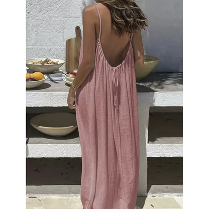 BareBackFlow™ Maxi Dress