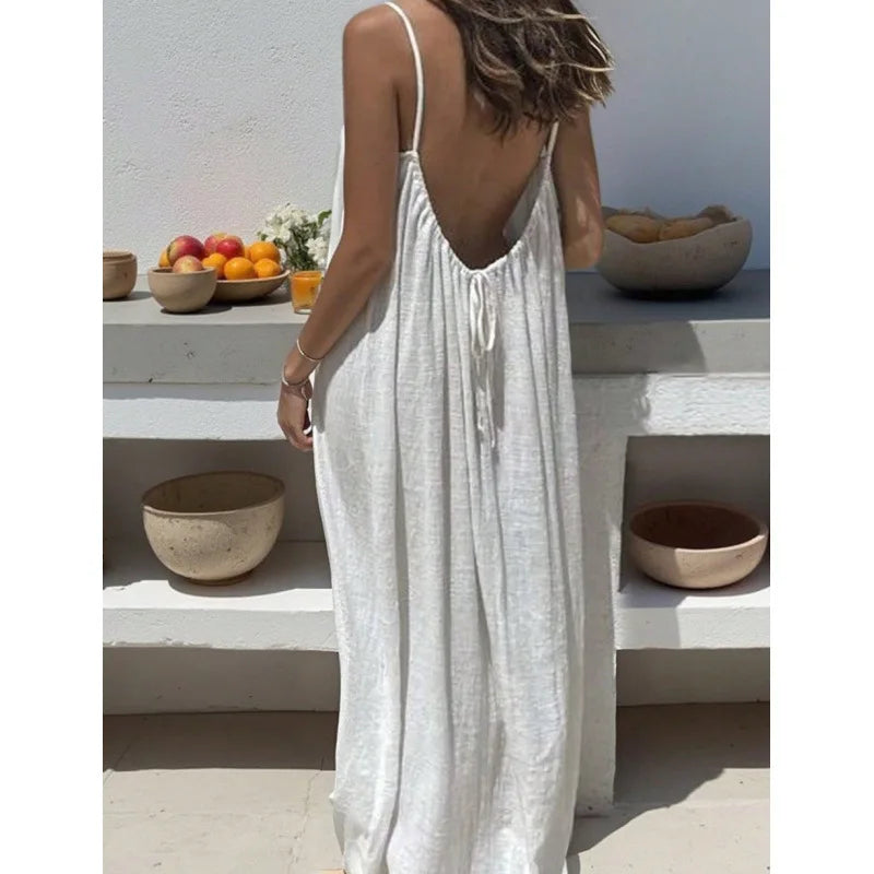 BareBackFlow™ Maxi Dress