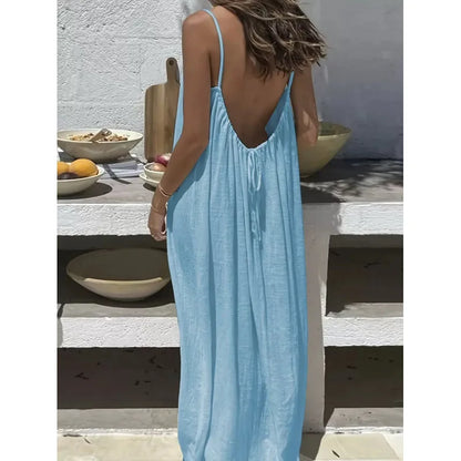 BareBackFlow™ Maxi Dress