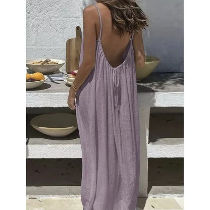 BareBackFlow™ Maxi Dress