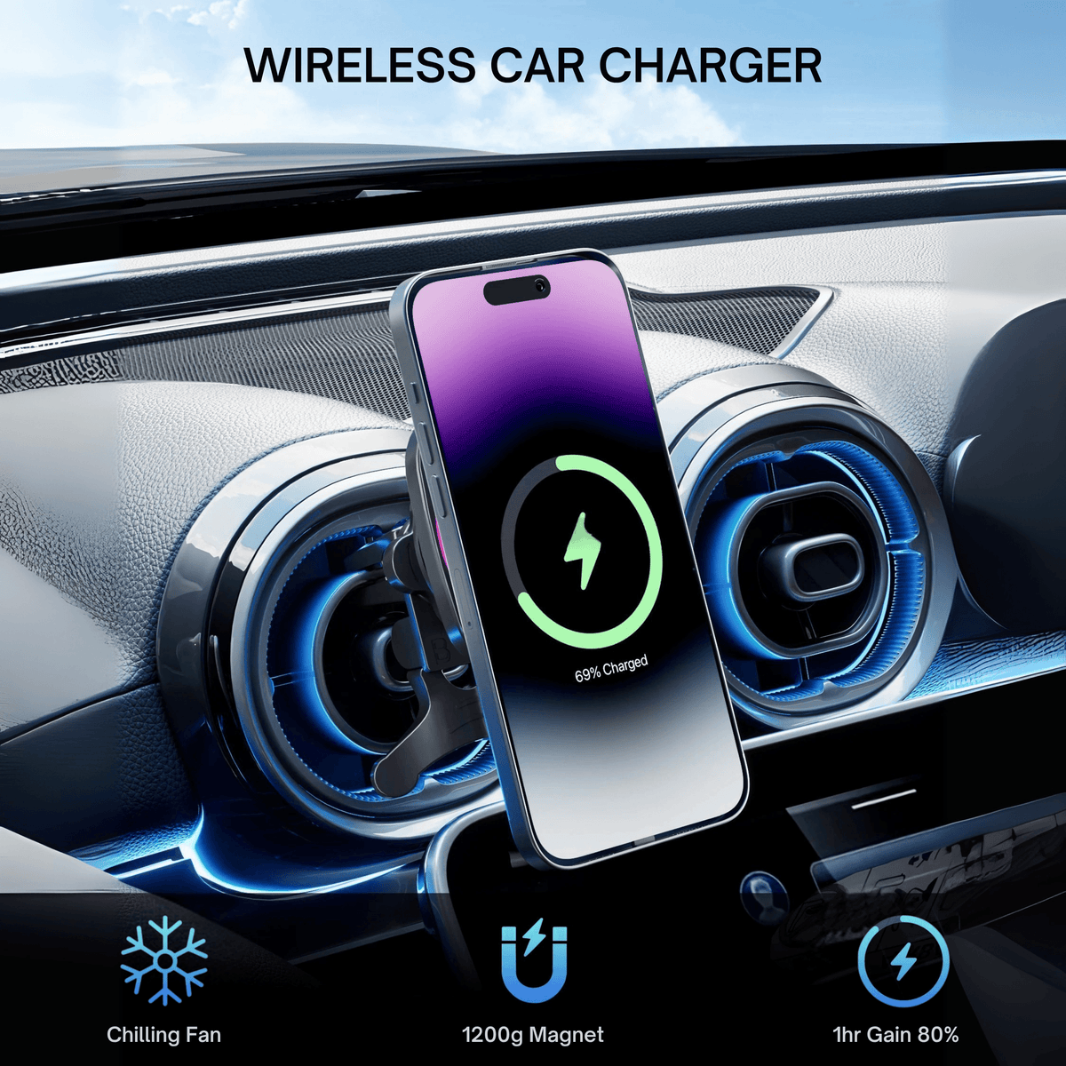MagGrip Pro Wireless Car Charger