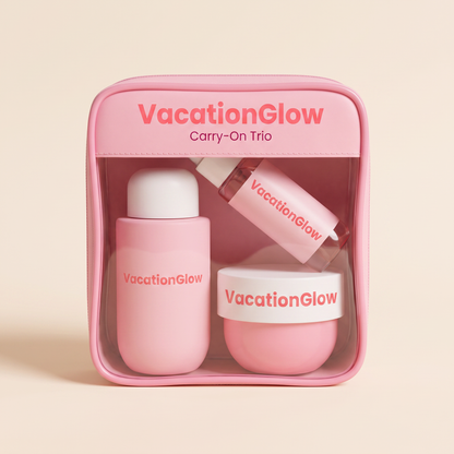 VacationGlow Carry-On Trio