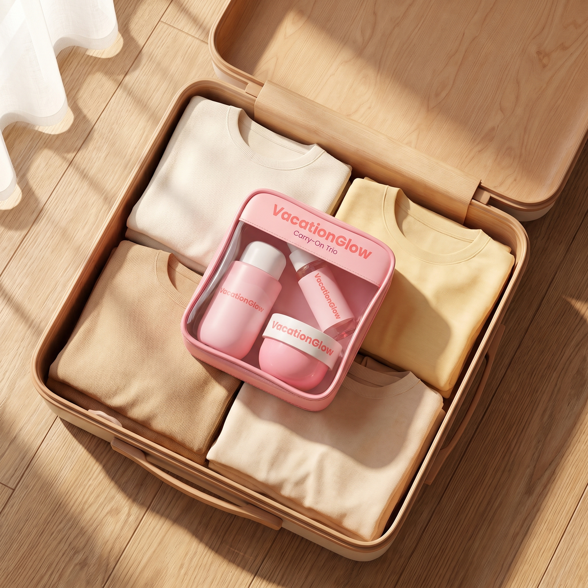 VacationGlow Carry-On Trio