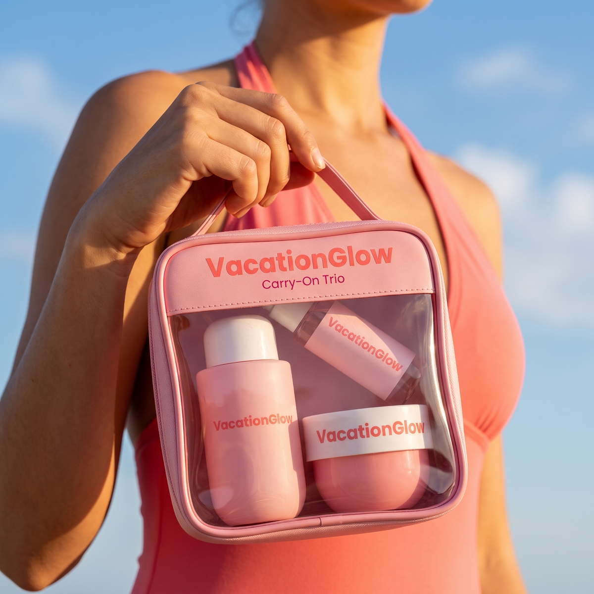 VacationGlow Carry-On Trio